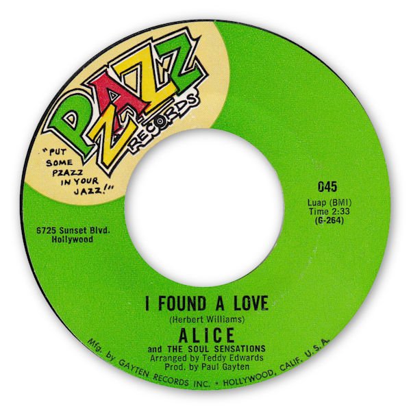 I Found a Love - PZAZZ 045