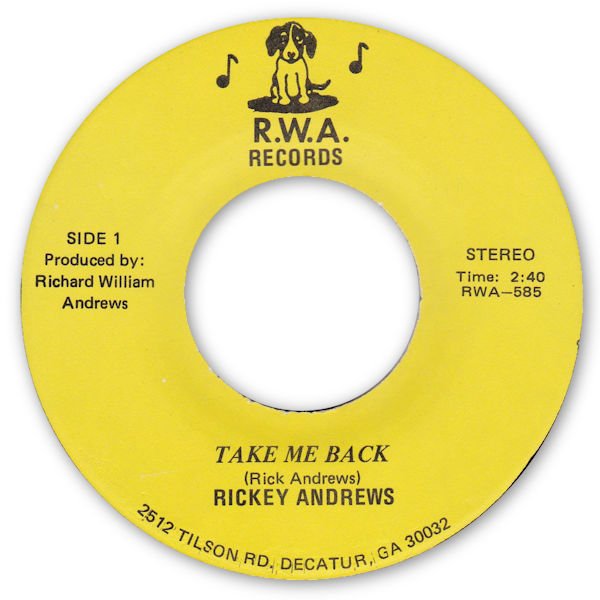 Take Me Back - RWA 585