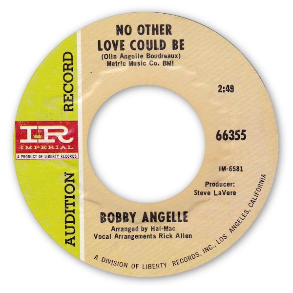 No other love could be - IMPERIAL 66355