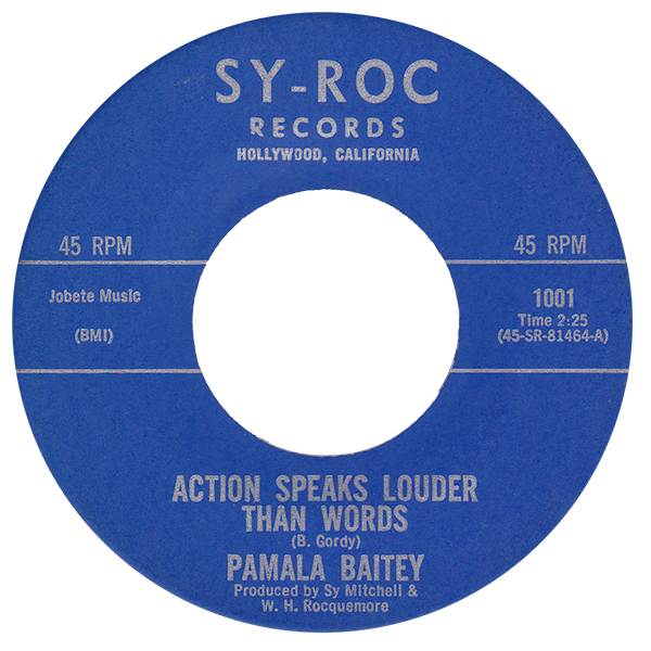 Actions Speak Louder Than Words - SY-ROC 1001